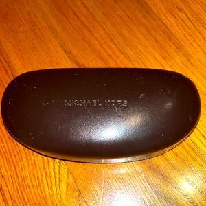 Michael Kors Brown large sunglass or eyewear case